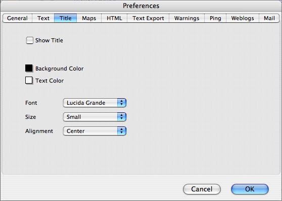 Text Color