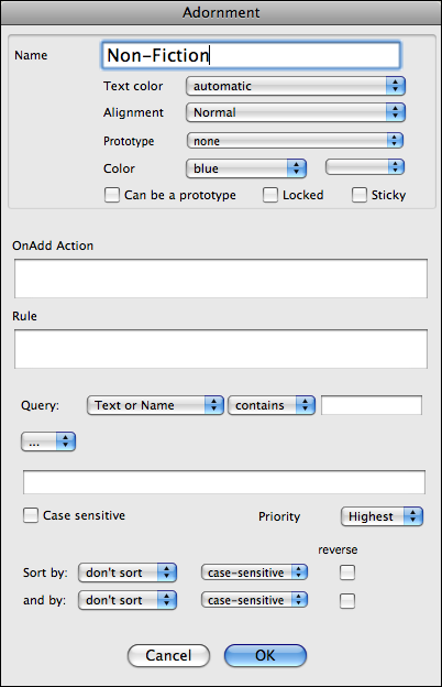 Rename Adornment dialog