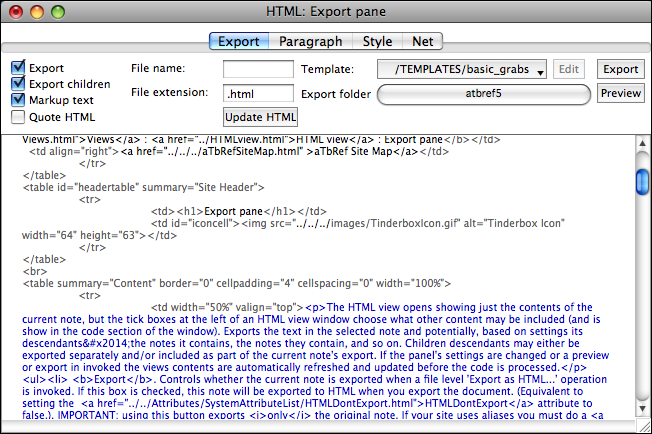 Exporting Folders Exporting Folders