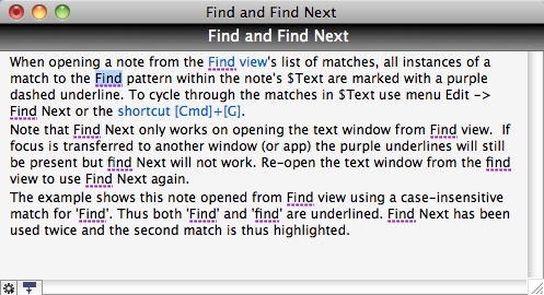 Find and Find Next Find and Find Next