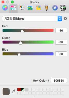 Custom Color colour picker dialog Custom Color colour picker dialog
