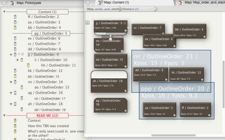 Hiding the map icon viewport in containers and agents