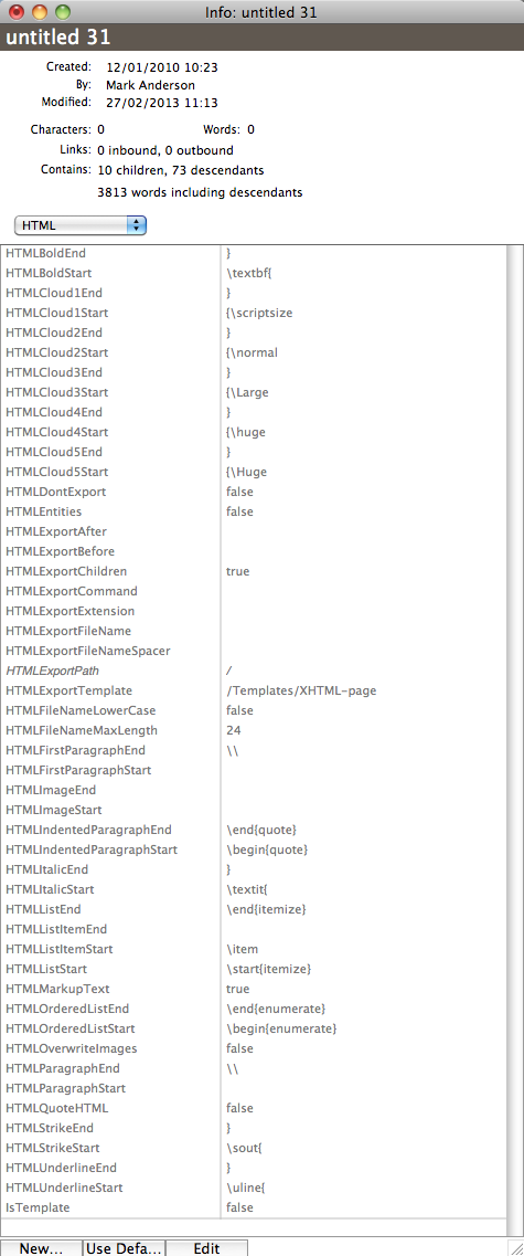 Working with LaTeX Working with LaTeX