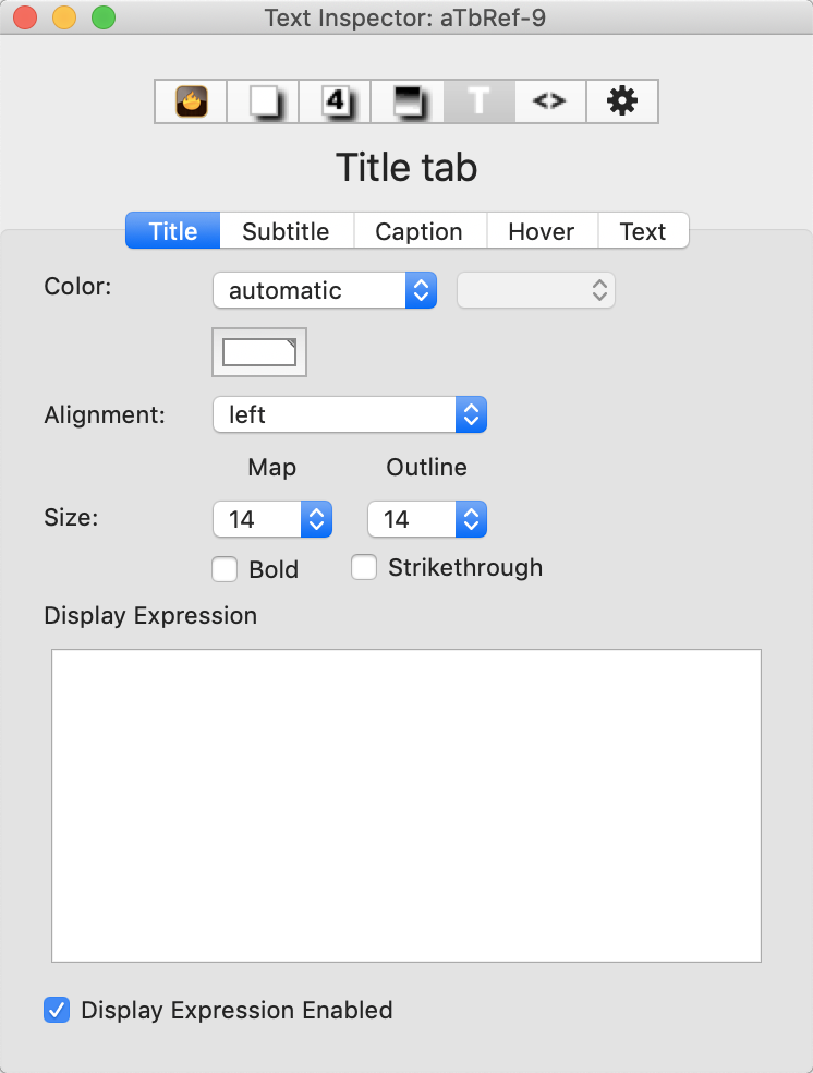 Title tab Title tab