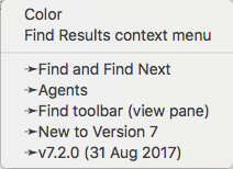 Link widget context pop-up Link widget context pop-up